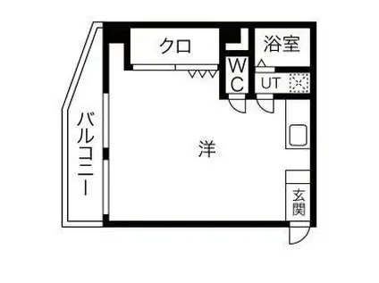 メゾン南大塚(ワンルーム/4階)の間取り写真