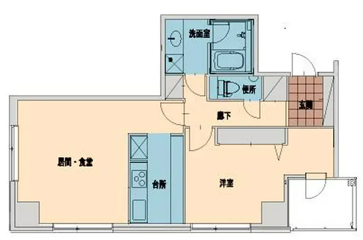 代官山プラザ 8階階 間取り