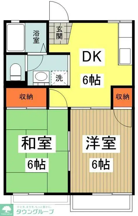 ウインドベル 2階階 間取り