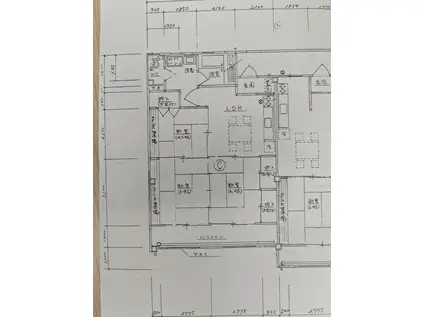 コーポ岩田(2LDK/1階)の間取り写真