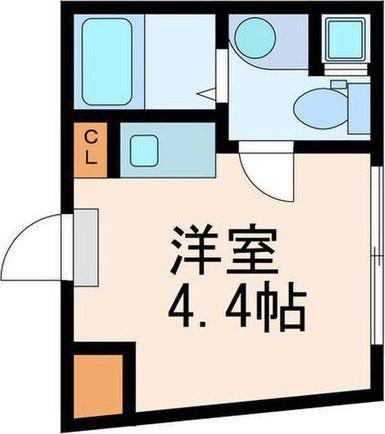 ARROWSAL HONGO(ワンルーム/2階)の間取り写真
