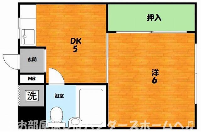アネックス枚方(1DK/3階)の間取り写真