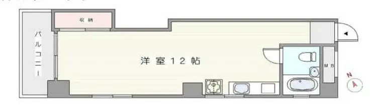 メーコーハイツ 2階階 間取り
