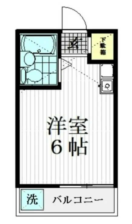 フレンド田無 1階階 間取り