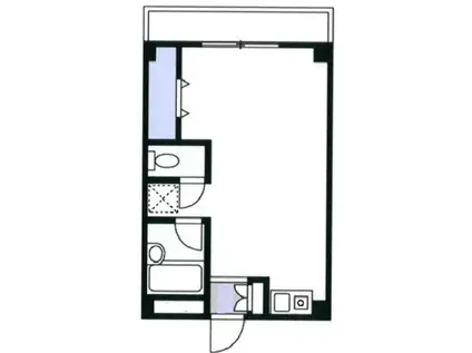 クレール南浦和(ワンルーム/2階)の間取り写真