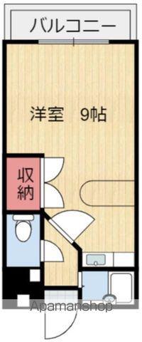 ロワイヤルヒルズ壱番館(ワンルーム/8階)の間取り写真