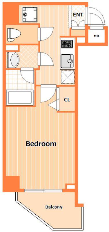 SHOKEN RESIDENCE横浜BAY SIDE(1K/6階)の間取り写真