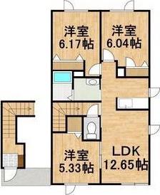 REMAGEC(3LDK/2階)の間取り写真