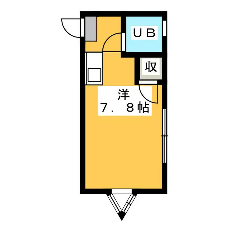 ハイツジュン2 1階階 間取り