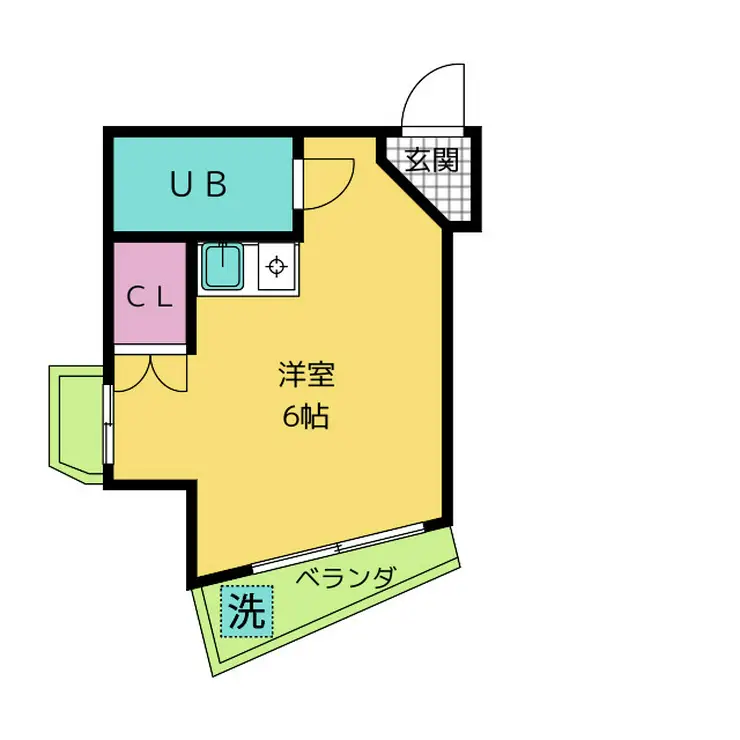 アルテハイム小岩 8階階 間取り