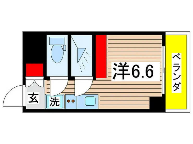 パルハイム内野 3階階 間取り