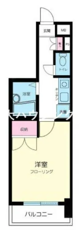 エスコート平和島 8階階 間取り