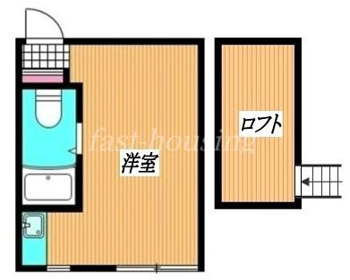 エムティハイツ(ワンルーム/2階)の間取り写真