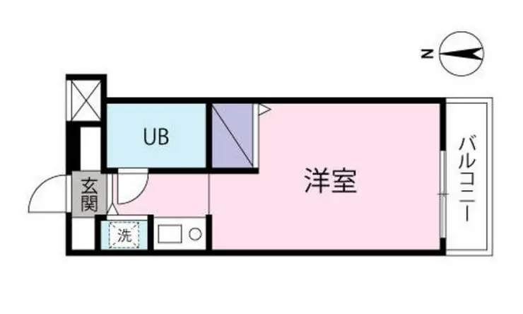 ジョイフル八王子 5階階 間取り