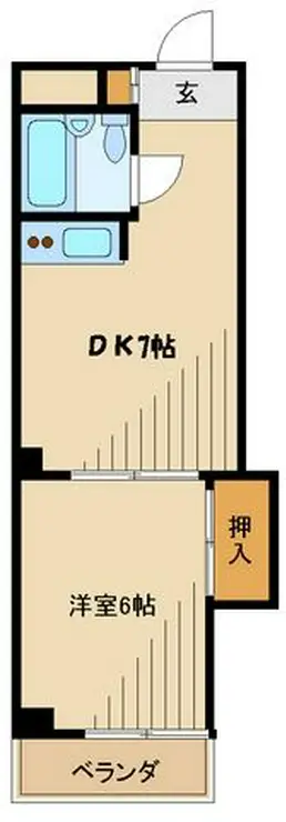 シャトレー町田ガーデン 4階階 間取り
