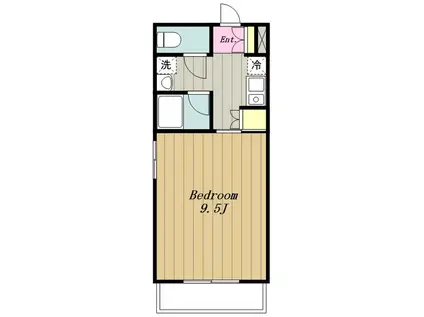 CS28 KOYATA(1K/3階)の間取り写真