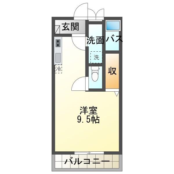 FLAT NISEKO(ワンルーム/1階)の間取り写真