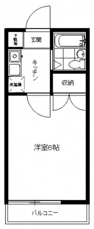 ウィンディ秀和 2階階 間取り