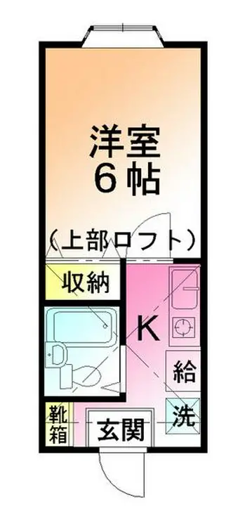グリーンパレス 2階階 間取り