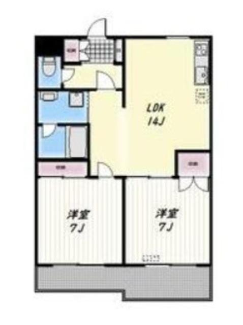 HAMILTON(3LDK/3階)の間取り写真