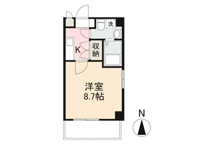 プレシャスタイム中野町(1K/6階)の間取り写真