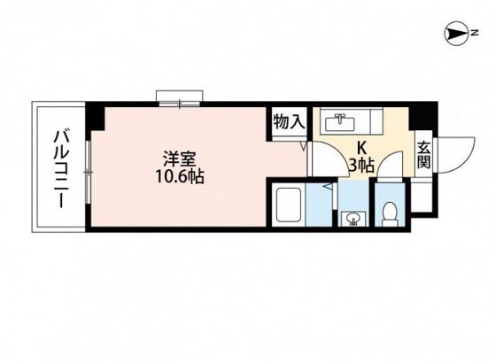A-LIFE大塚(1K/8階)の間取り写真