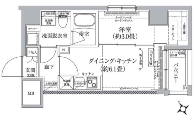 ティモーネ押上イースト 100