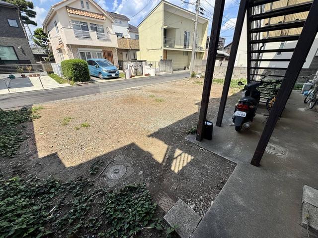 柳澤ハイツ(2K/1階)の外観写真