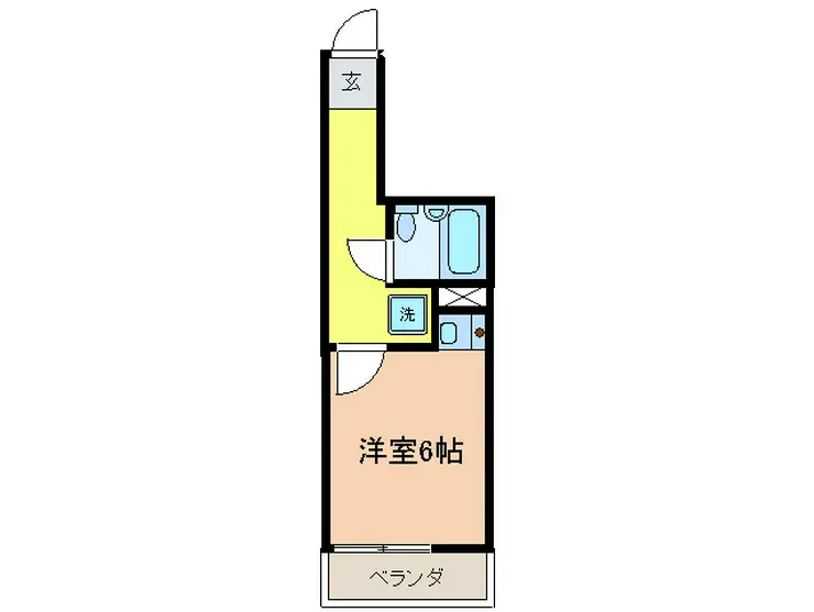 イルヴィラージュ335 2階階 間取り