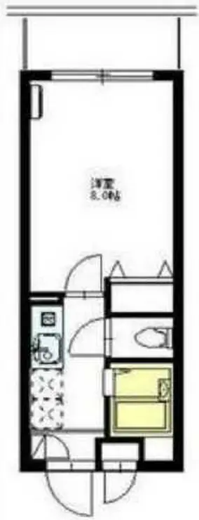 クレスティ砧 3階階 間取り