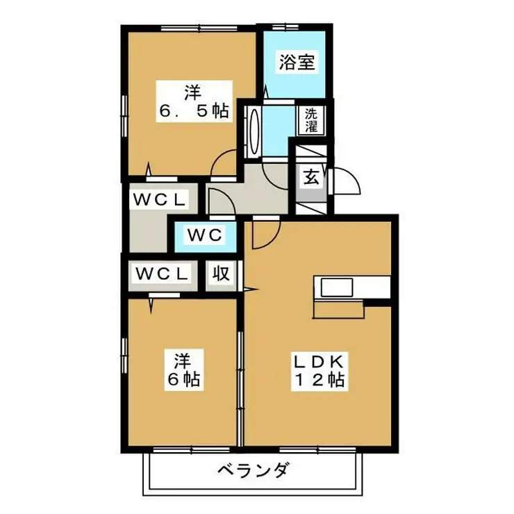 アプリシエイト 2階階 間取り