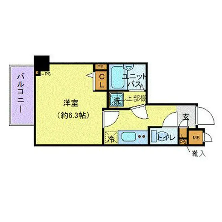フェニックス池袋弐番館 5階階 間取り