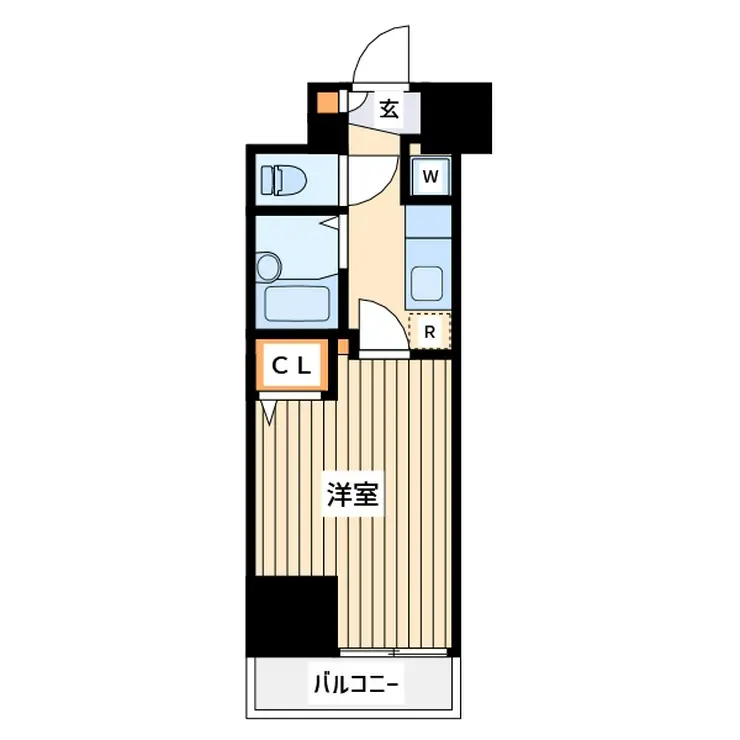 トーシンフェニックス新横濱イクシール 2階階 間取り