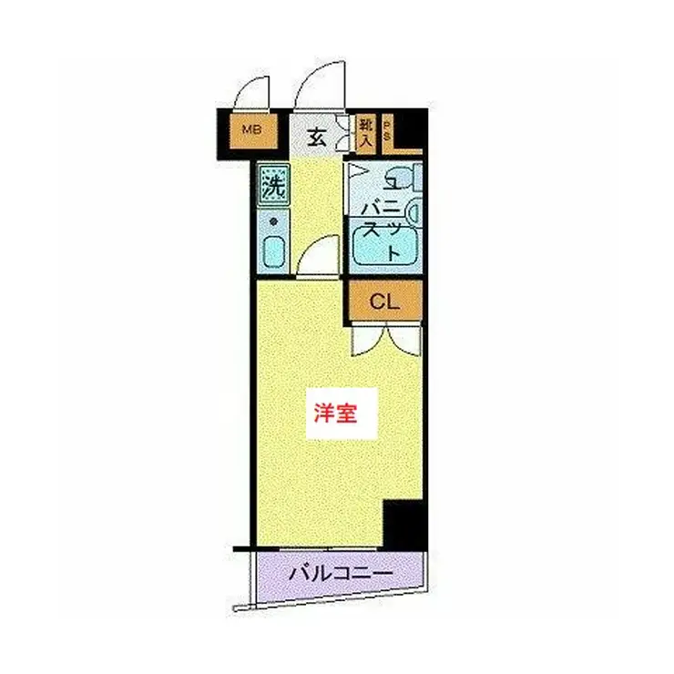 カテリーナ大森 5階階 間取り