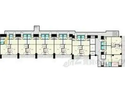 COLLECTION中崎I(1K/3階)の間取り写真