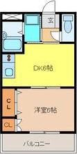 オークファクトリー瑞穂(1DK/1階)の間取り写真