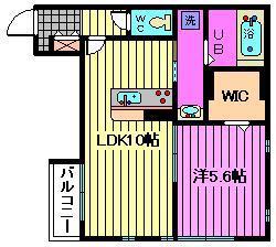 東大宮5丁目計画(1LDK/2階)の間取り写真