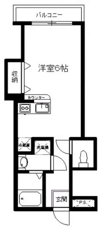 ノイエス三田2 1階階 間取り