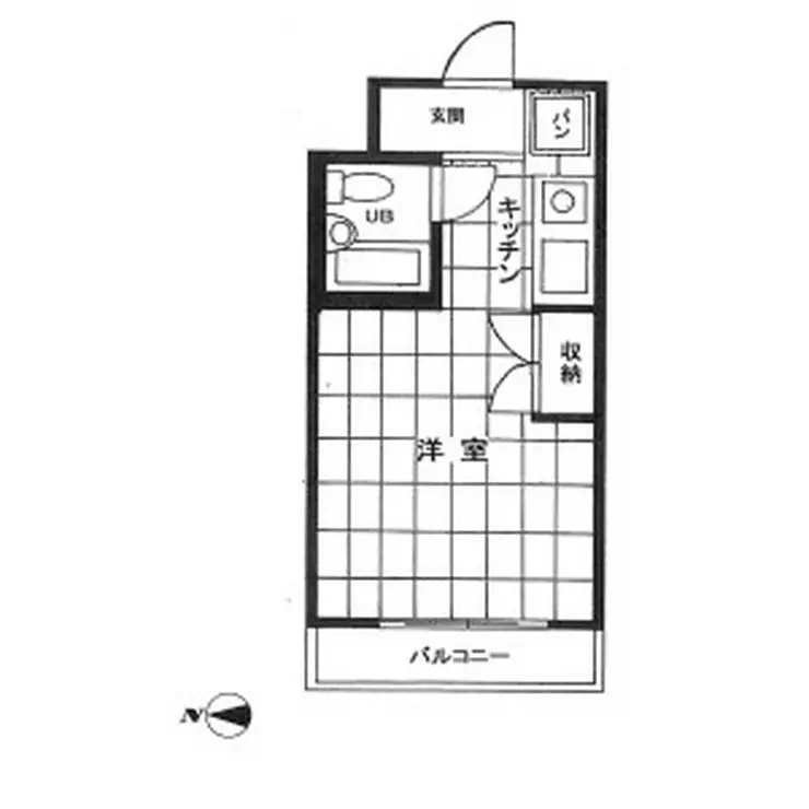 フェルテシモ田園調布 2階階 間取り