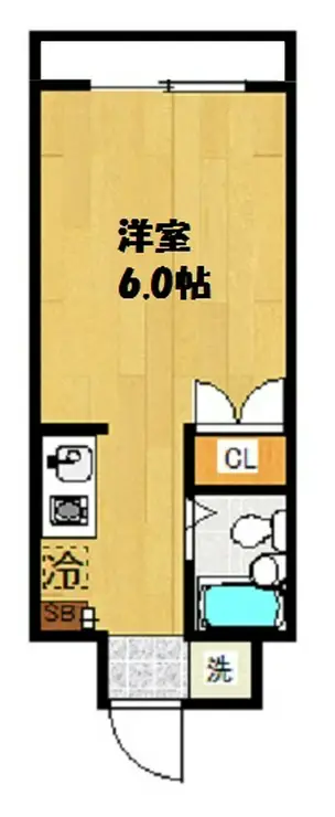 長岡マンション 1階階 間取り