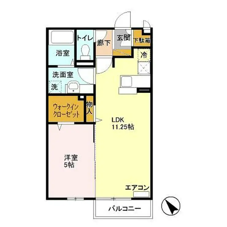 プレジュール 2階階 間取り
