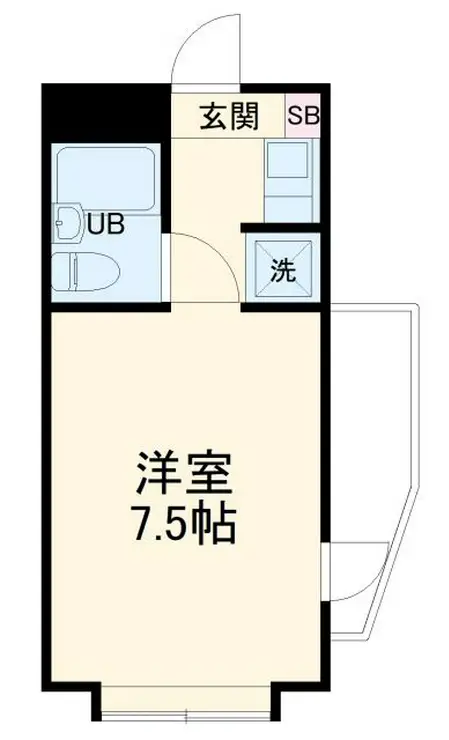 読売ランドAハウス 3階階 間取り