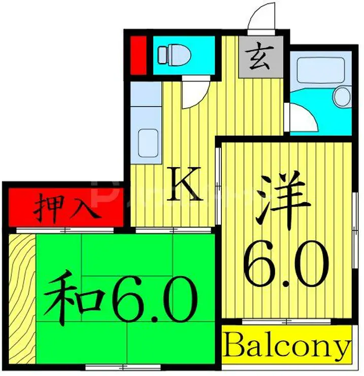 ファミールボーン21 3階階 間取り