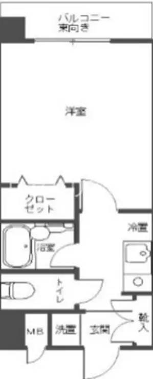 セントパレス錦糸町 7階階 間取り