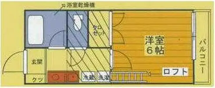 サンライズAKI 1階階 間取り
