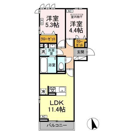 D-ROOM六十人町A