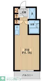 エルハイツ成増(ワンルーム/4階)の間取り写真