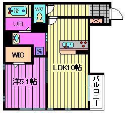 東大宮5丁目計画(1LDK/3階)の間取り写真