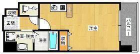 エクセレント上新15(ワンルーム/6階)の間取り写真