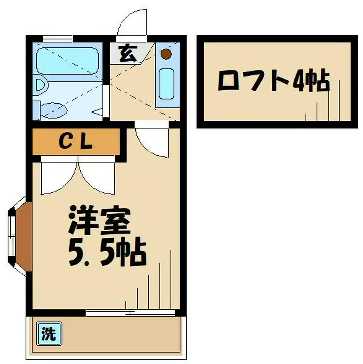 ユニハウス 1階階 間取り